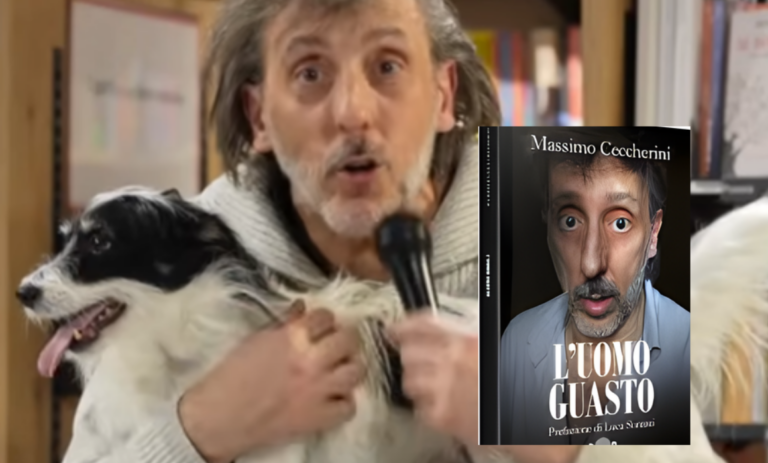 Ceccherini, l’uomo guasto salvato dal suo cane Lucio: autobiografia di una rinascita