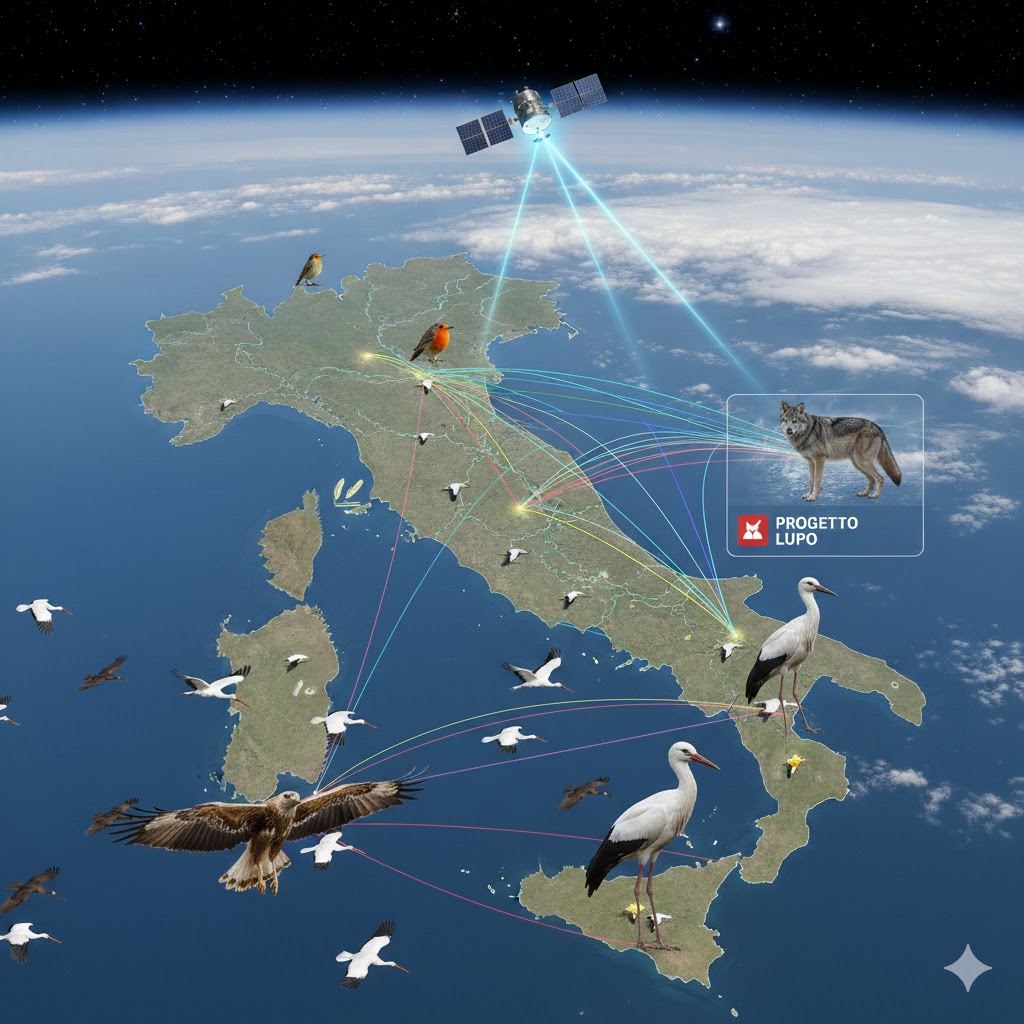 Progetto satellitare ICARUS: monitoraggio animali e nuove frontiere per la conservazione delle specie