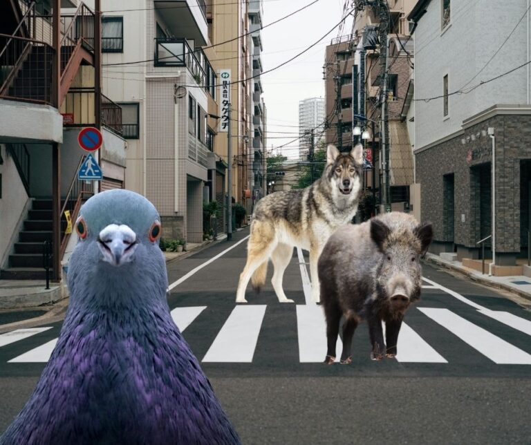 Animali di città: la fauna urbana è sempre più audace